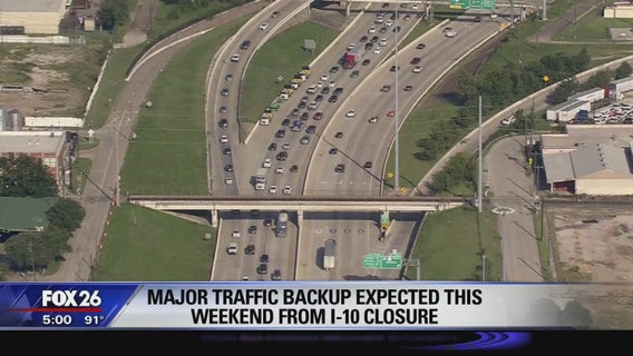 TRAFFIC ALERT: Major I-10 closure between 59 and 45