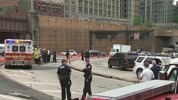 Dozens injured in bus crash at Lincoln Tunnel