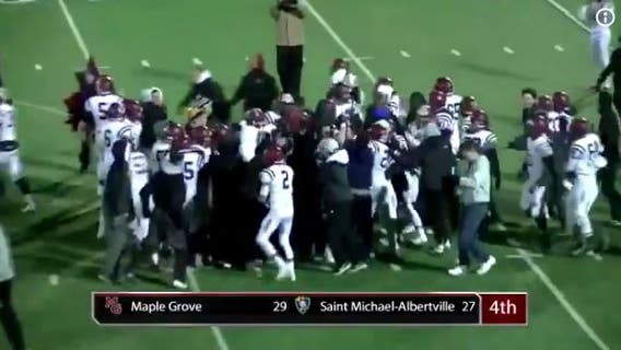 Maple Grove scores 3 touchdowns in final minute for comeback win