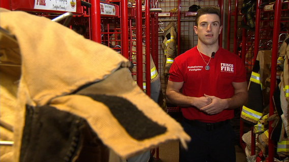 UNT football player cuts playing career short to become a firefighter