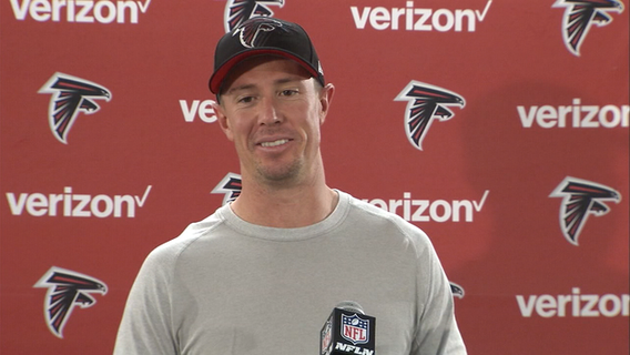 In enemy territory, nary a bad word about Falcons QB Ryan