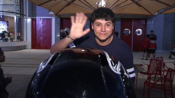 Falcons fans already in Houston