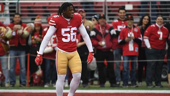 49ers linebacker Reuben Foster charged with domestic violence against girlfriend