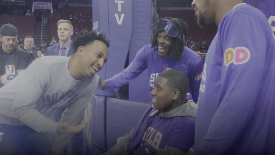 Philadelphia 76ers grant Make-A-Wish for teen