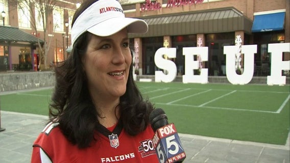 Meet the organizer behind the Falcons send-off rally