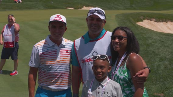 Rickie Fowler helps military dad surprise his children with emotional reunion