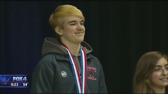 Transgender wrestler reacts to UIL state win