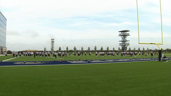Texans practice at The Star; Cowboys-Texans game moved to Arlington