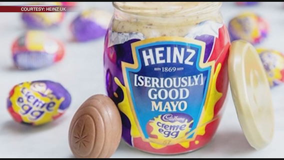 Heinz unveils new Cadbury Creme Egg-flavored mayonnaise