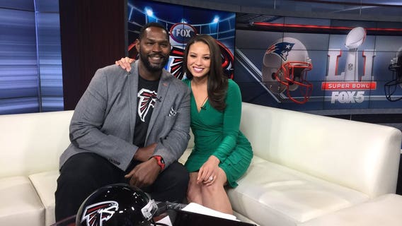 Former Atlanta Falcon Bob Whitfield talks about Super Bowl excitement