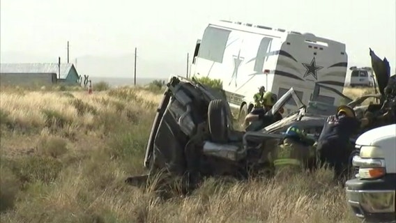 Dallas Cowboys bus involved in fatal crash