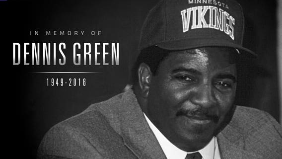 Former Vikings coach Dennis Green dead at 67