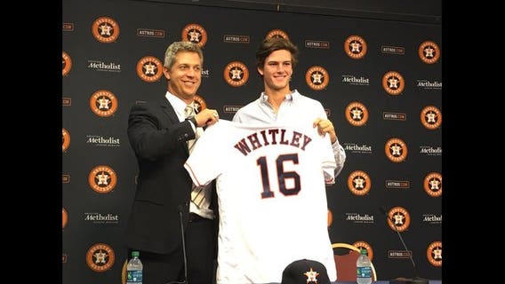 Forrest Whitley apologizes for being suspended by MLB