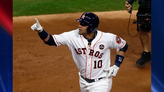 Astros beat Dodgers 5-3 in World Series Game 3