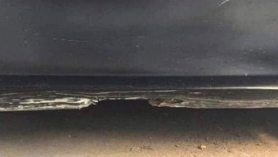Broken car door or beach scene? Optical illusion sparks social media debate