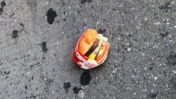 ‘Shook me to my core': Man finds untouched In-N-Out burger in wrapper on New York street
