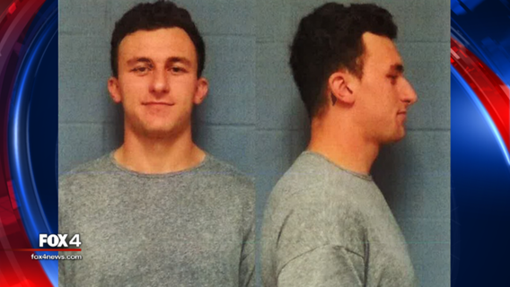 Manziel turns himself in, posts bond for domestic violence charge
