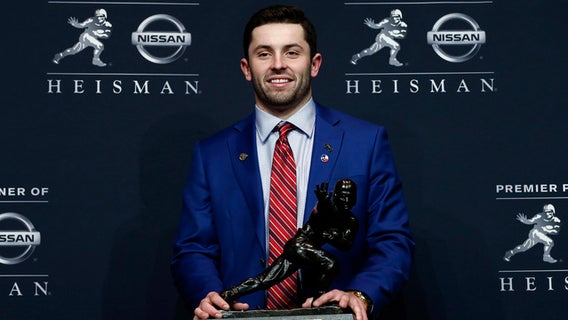Browns select QB Baker Mayfield No. 1 in NFL draft