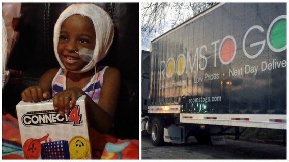 Shaq furnishes home of Atlanta girl who survived dog attack