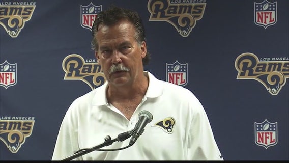 Los Angeles Rams fire head coach Jeff Fisher after game losses