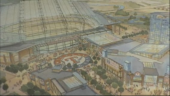 City of Arlington, Rangers announce new retractable-roof stadium plans