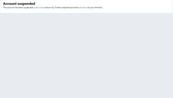 Official Houston Rockets' Twitter account suspended
