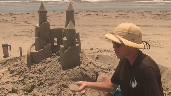Build your palace: sand castle lessons on Galveston Island