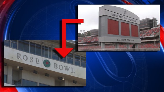 Die-hard UGA fan travels from Athens to Pasadena on a scooter