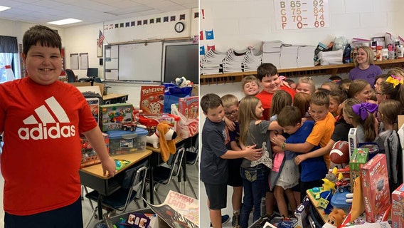 Third graders start secret toy drive to help classmate who lost everything in house fire