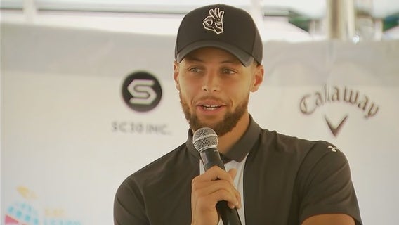 Steph Curry gives Howard University money for his second favorite sport: golf