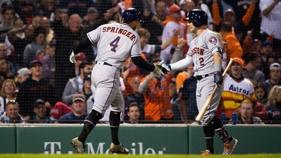 Astros' Bregman, Springer, and Brantley selected to start in 2019 MLB All-Star Game