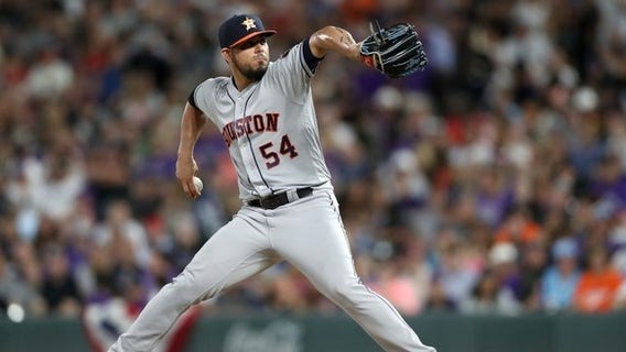 Astros hit 3 homers, beat Cards 6-2; Goldschmidt streak ends