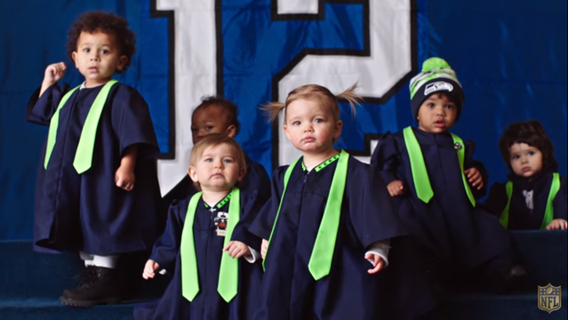 This year's Super Bowl ads include babies, celebrities, and stampede of wieners