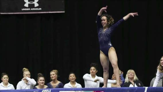 UCLA gymnast's floor routine earns perfect 10, goes viral