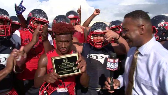 Greater Houston Honda Dealers Player of the Week - Demond Turner