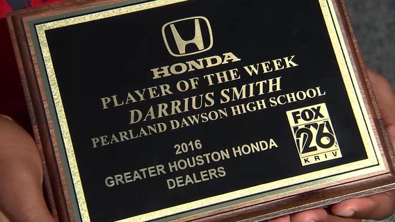 Greater Houston Honda Dealers Player of the Week - Darrius Smith