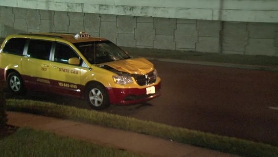 Person struck by taxi cab in southwest Houston