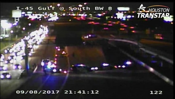 Driver sought in deadly Gulf Freeway accident