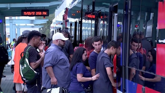 No parade arrests but many people did not make it to grand event