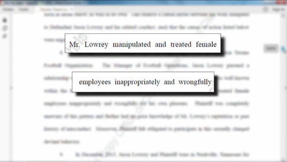 Lawsuit filed against Houston Texans