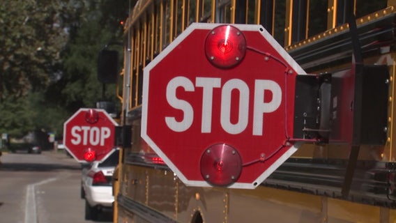 Safe driving near school buses
