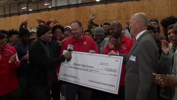 Greater Houston Honda Dealers Player of the Year - Manvel HS defense