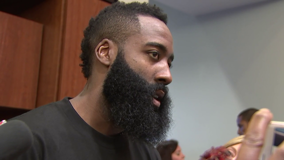 Harden just misses triple-double, Rockets rout Wizards