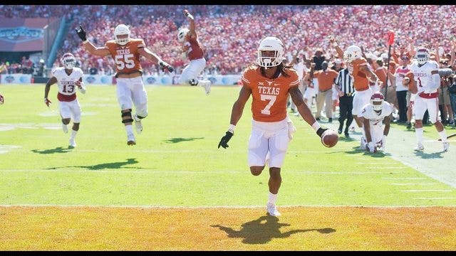 Longhorns upset No. 10 Sooners in Red River Rivalry