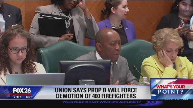 City Council voted to layoff 220 firefighters - What's Your Point?