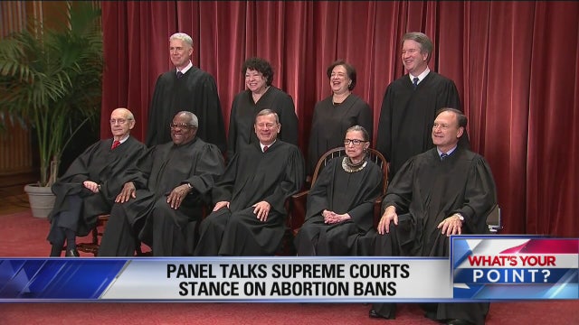 The Supreme Court and a woman's right to choose - What's Your Point?