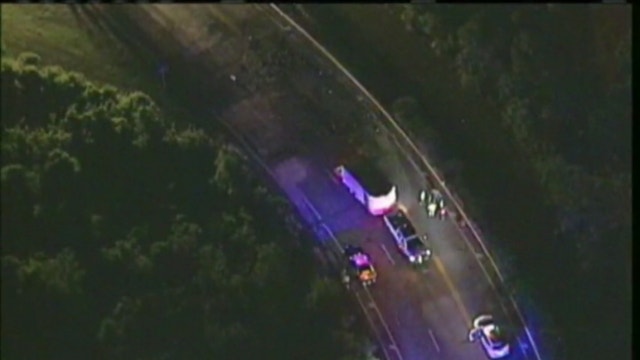 11 hospitalized in fiery crash near Animal Kingdom