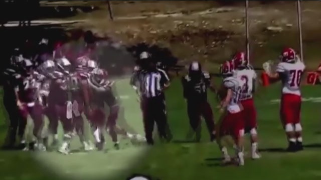 Another high school football player assaults referee