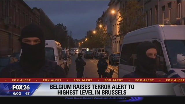 Brussels under serious terrorism threat after Paris attacks