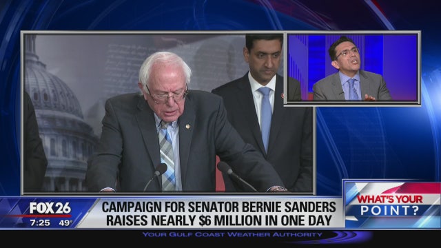 Bernie is back - What's Your Point?